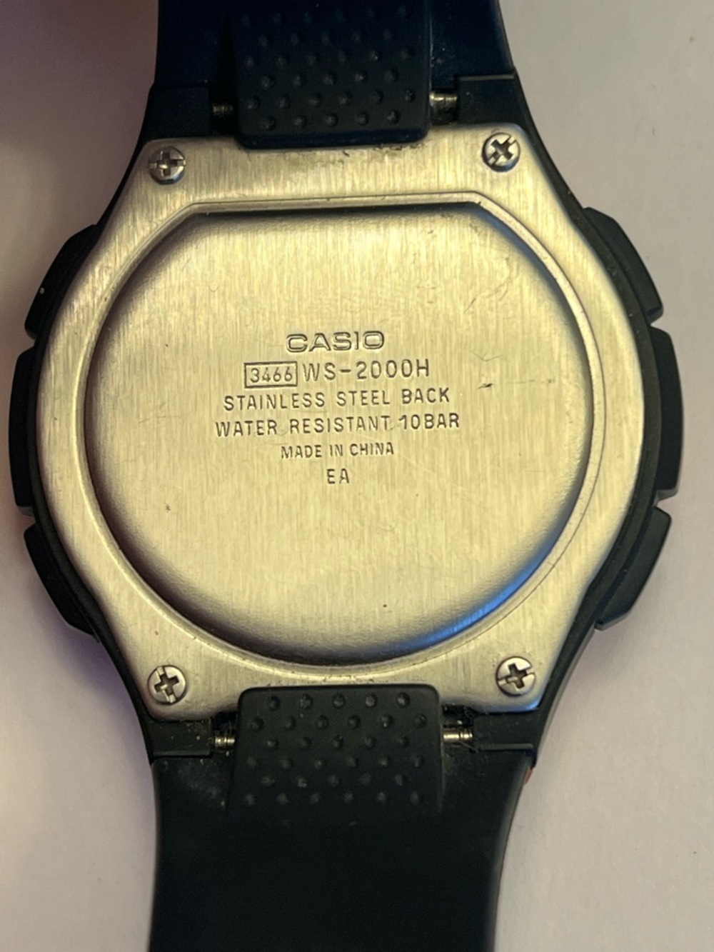Casio Collection WS-2000H-4AJH Black/orange, Tested - Picture 7 of 7